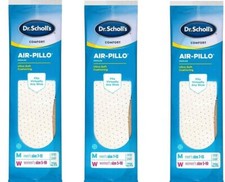 Dr. Scholl's Sch Unisex Air Pillow I Size 1pr Sch Unisex Air Pillow 3 Pack