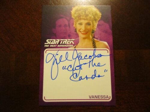 Star Trek The Next Generation Archives & Inscriptions JILL JACOBSON Autograph - Picture 1 of 1