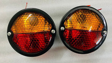 Fit For Massey Tractor Jeep Willys Rear Tail Brake Light Pair Fit For Massey Tractor Jeep Willys Rear Tail Brake Light Pair