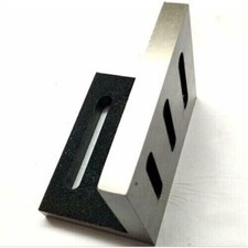 Slotted Angle Plate Cast Iron Machine 110 x 89 x 75 MM Precision Ground Open End