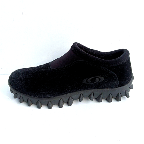Salomon Contagrip CX slip on Trail Shoes Men's Size 11 Black Suede - Picture 7 of 13