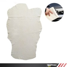 Natural Chamois Leather Fits Car Cleaning Towel Washing Absorbent Drying Cloth.