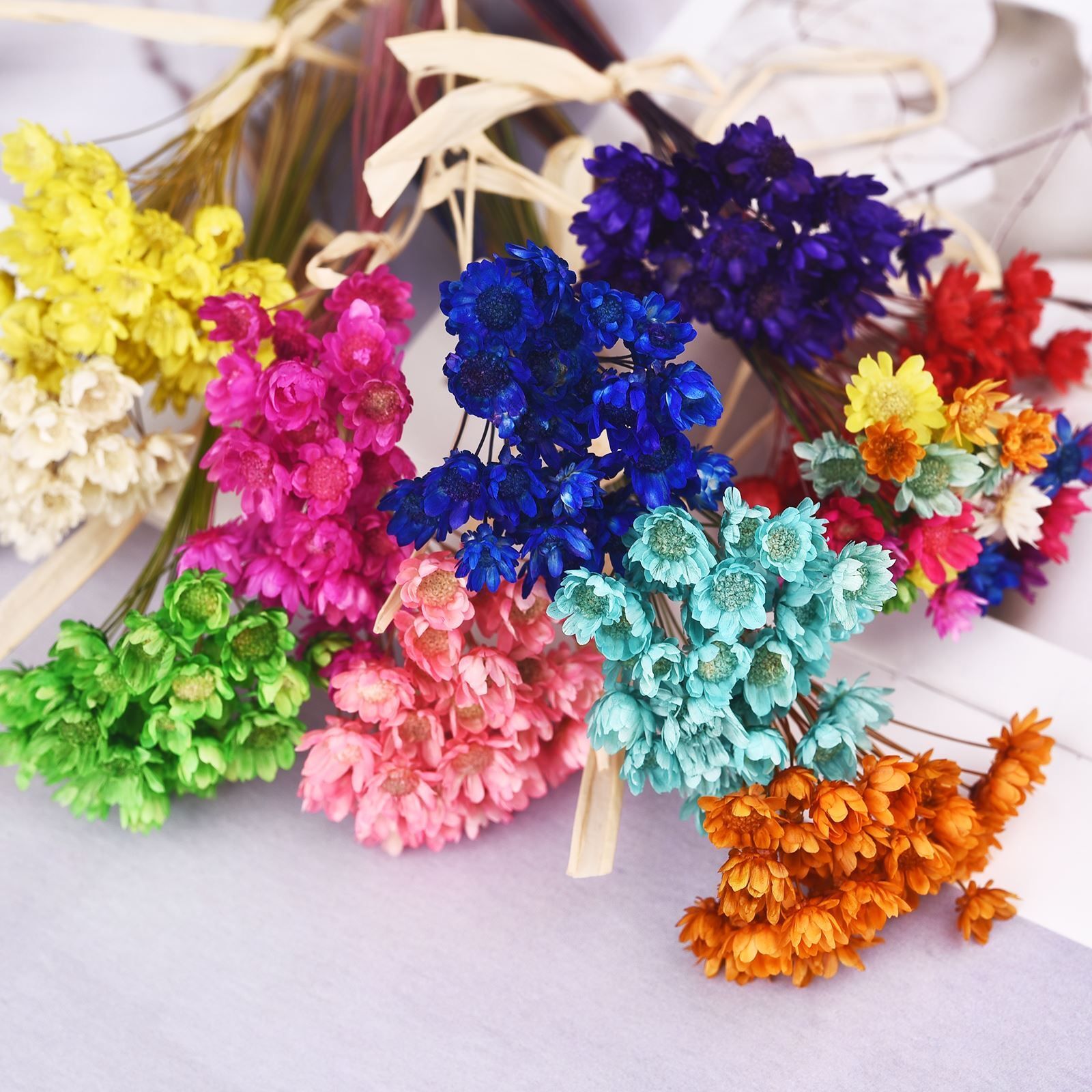 Dried Flowers Resin Fillers - Flower Candle Filler Resin Making Crafts 30/140pcs-image