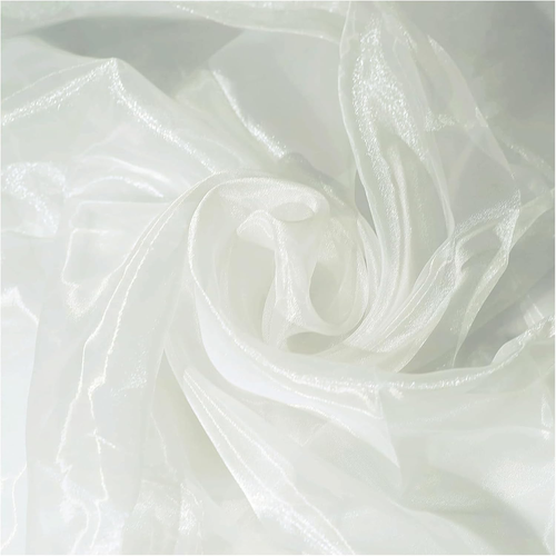 Pack of 15 Yard Sheer Organza Fabric for Wedding Thanksgiving Halloween Christma