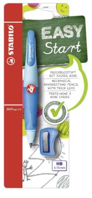 Handwriting Pencil - EASYergo 3.15 - Right Handed - Light Blue/Dark Blue + Sh...