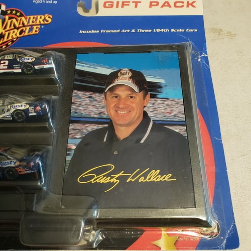 VTG NOS 2002 Winner's Circle Gift Pack #2 Rusty Wallace Elvis Harley Davidson - Picture 3 of 16