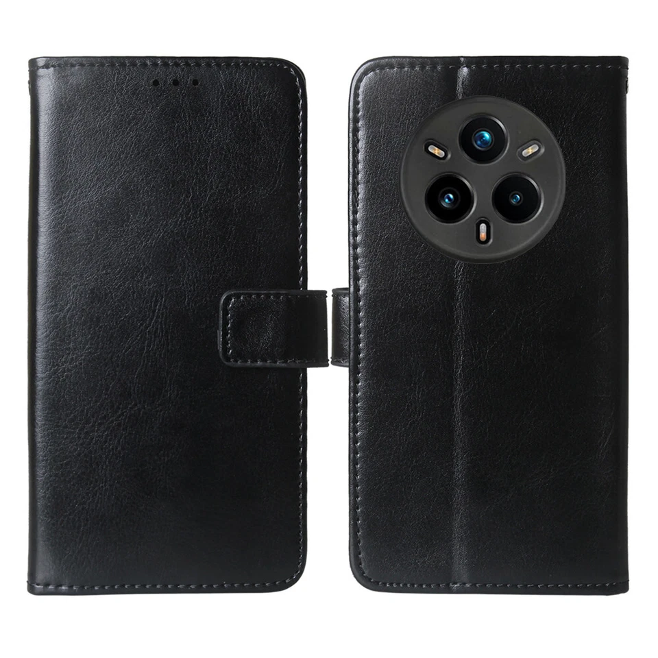 Étui de téléphone en cuir PU à rabat premium pour smartphone - Photo 4/4