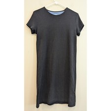 Horny Toad Charcoal Short Sleeve Tshirt Dress Size Small