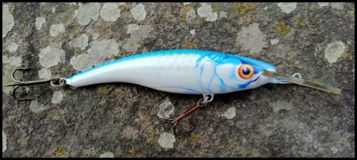 GREAT SALE!!! BALSA LURE UGLY DUCKLING FLOATING 12,5 cm, 20 g TR (Tarpon) color  - Picture 1 of 1