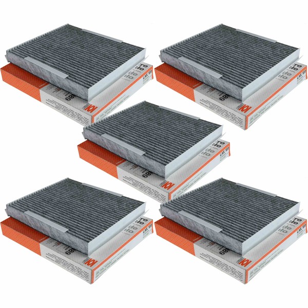 5X Mahle / Knecht Innenraumfilter Innenraumluft Pollenfilter LAK 189-image