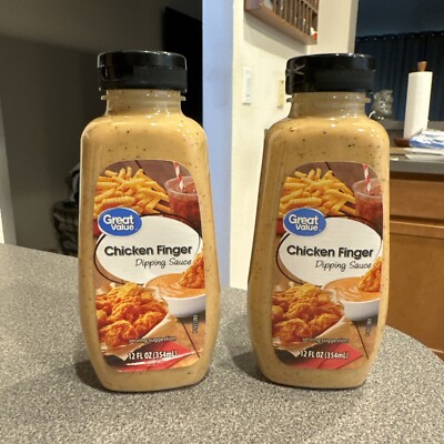 Great Value Chicken Finger Dipping Sauce 12fl oz (2) Pack Free Shipping TikTok