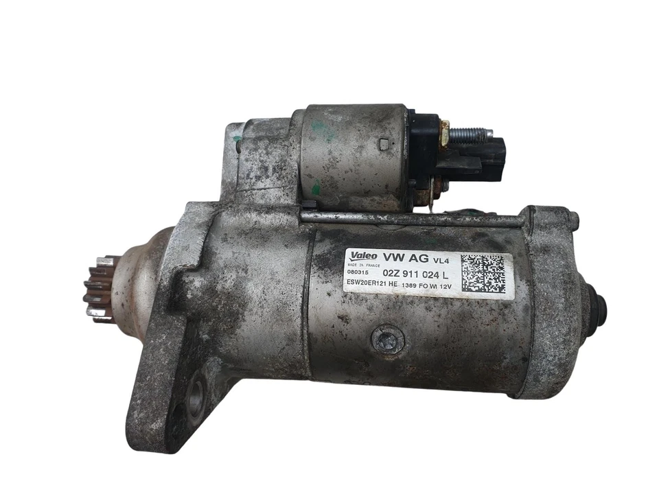 Motor De Arranque Seat Leon 1.6 Diesel 6 Velocidades Manual 2015 Mk3 CRKB Foto 4 de 4