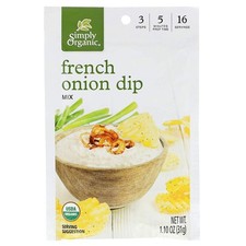 Simply Organic French Onion Dip Mix, 1.1 Ounce
