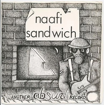 Naffi Sandwich Slice 1 / Slice 2 Vinyl Single 7inch NEAR MINT Absurd Records