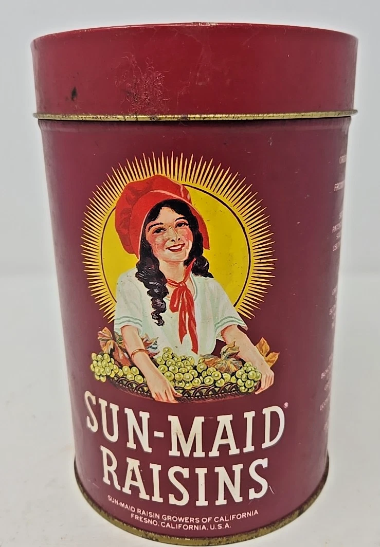 Sun Maid Raisins In Collectible Advertising Tins for sale | eBay