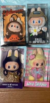 POP MART LABUBU THE MONSTERS LIMITED VERSIONS 4piece original set