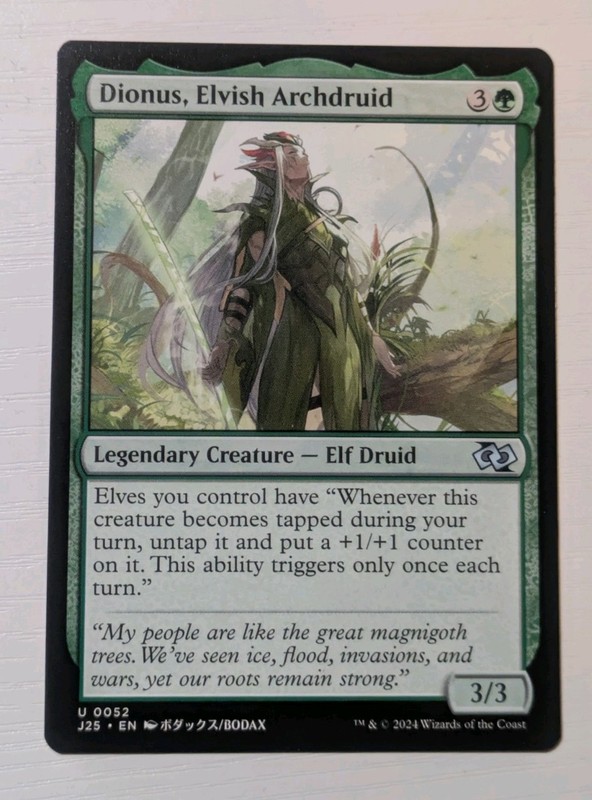 Dionus, Elvish Archdruid #52