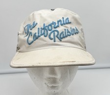 Vintage California Raisins Painters Hat White Applause 1987