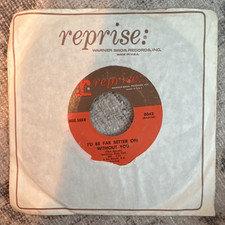 Sandie Shaw I'd Be Far Better Off Without You 7" 45 RPM Single Reprise 0342