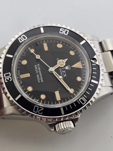 Rolex Submariner 5513 S/S 1988 "R" Serial 40MM Dive Watch. Stunning. B/P  - Afbeelding 7 van 15
