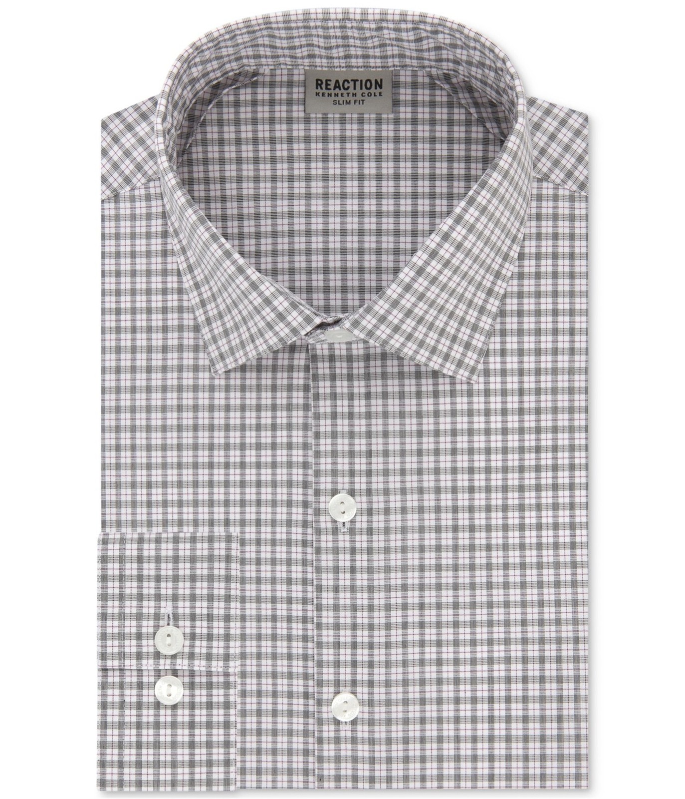 Рубашка Kenneth Cole Techni-Cole Белая с вырезом горловины 175 Рукав 36-37 4890₽