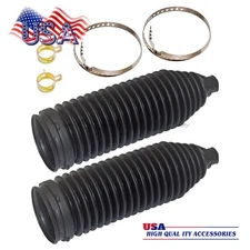 Rack & Pinion Inner Tie Rod Steering Bellow Boot Pair for Chevy GMC Cadillac New