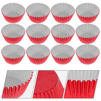  100 Pcs Mini-cupcake-förmchen Muffinförmchen Zum Backen Cupcake-Backförmchen