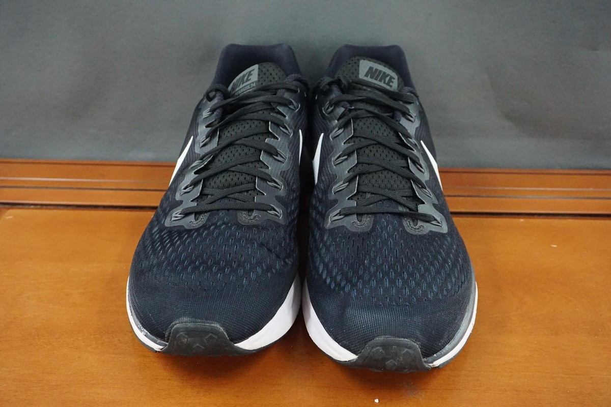 Nike Zoom Pegasus 34 Shoes Mens 14 US Black Running Sneakers  display picture 2