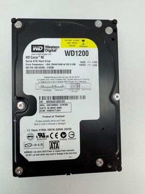 Western Digital WD1200SD-01KCB0 120GB SATA 3.5 HDD 2060-001267-001 Board