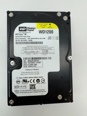 Western Digital WD1200SD-01KCB0 120GB SATA 3.5 HDD 2060-001267-001 Board - Image 1 of 4