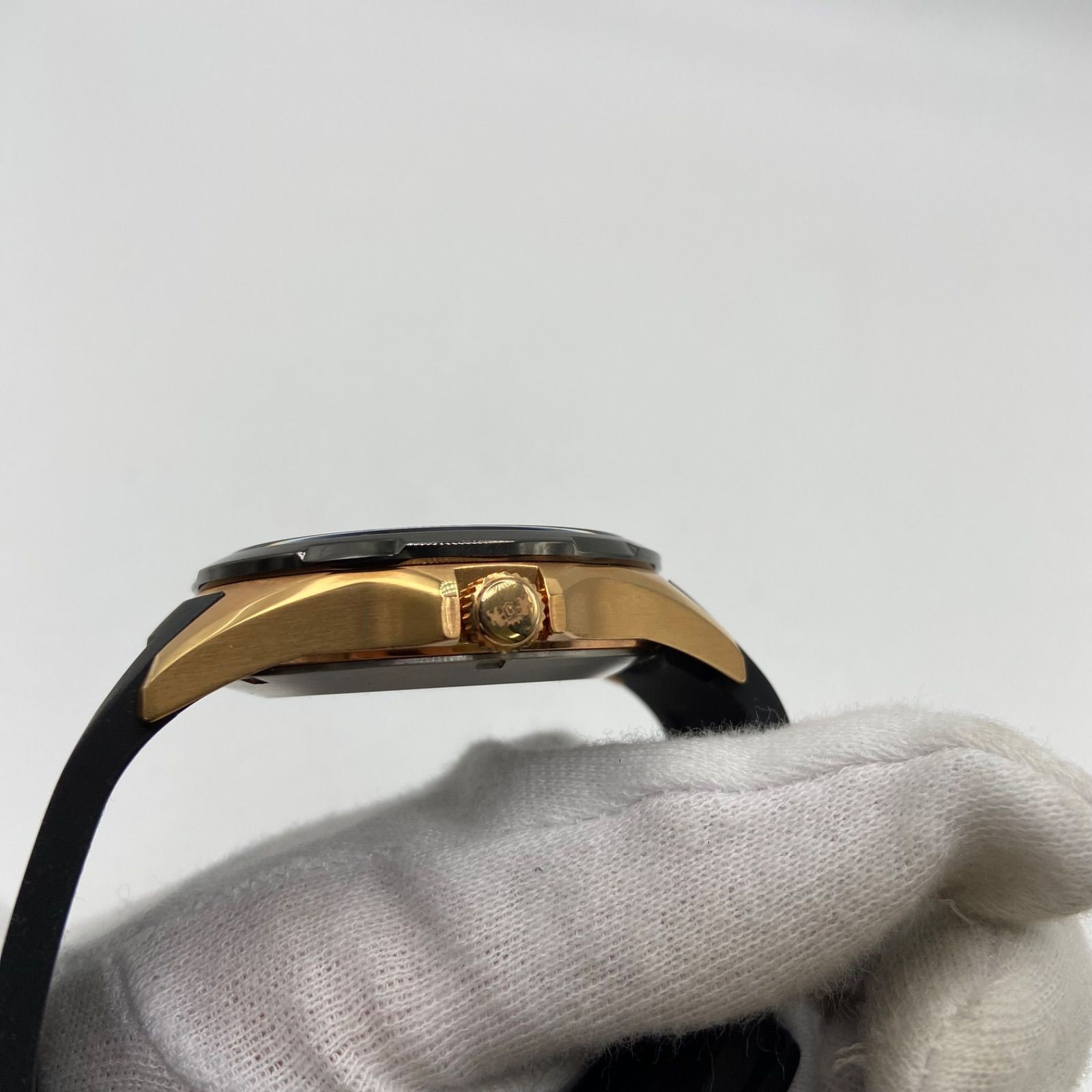 Orient Automatic Chronograph Watch Rubber Strap W… - image 6