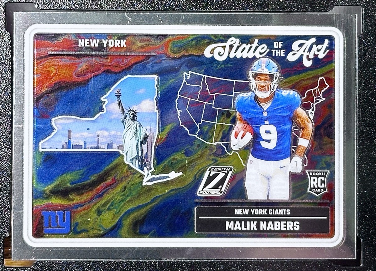 守星龍ブレス＆星導ナンバー鑑定書セット Malik Nabers [Gold] #23 Prices | 2024 Panini Zenith State of the