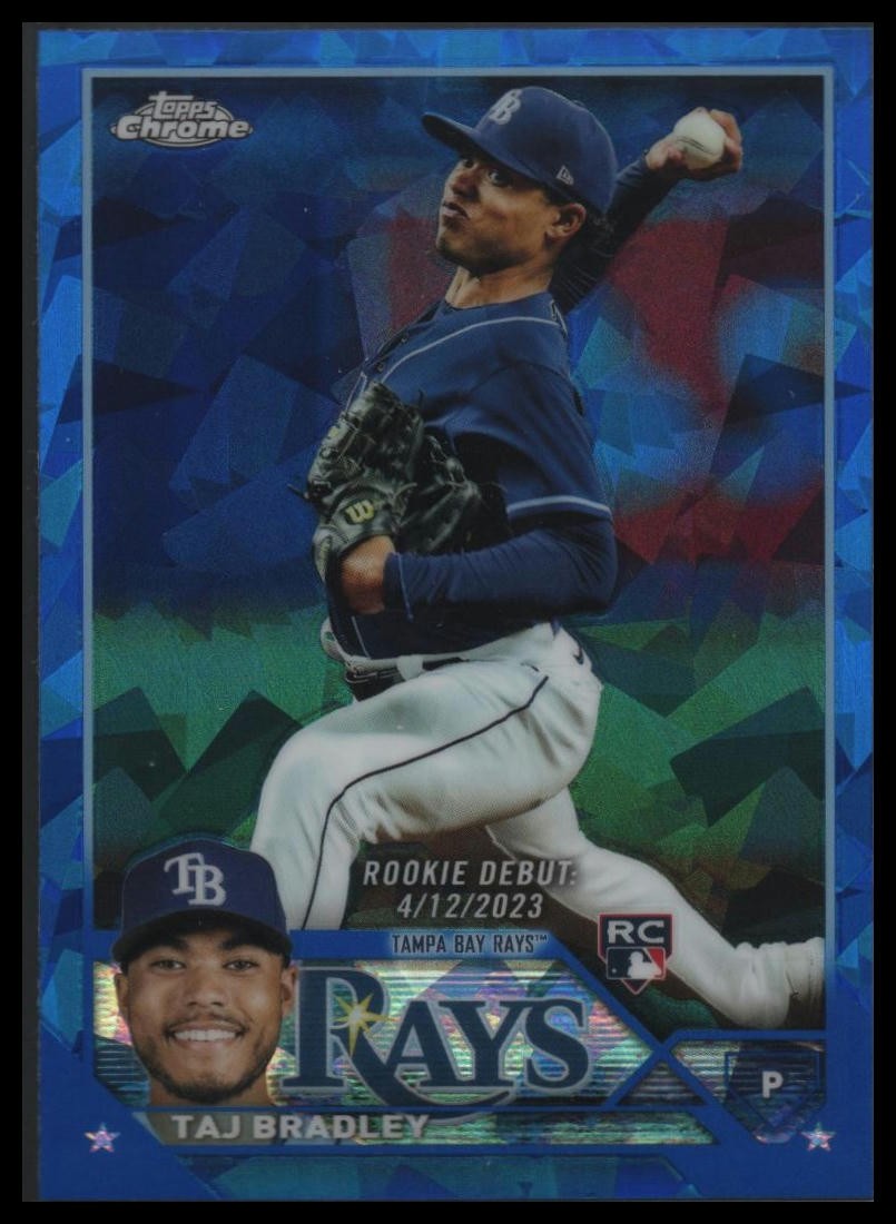 2023 Topps Chrome Update Sapphire Edition #USCS3 Taj Bradley