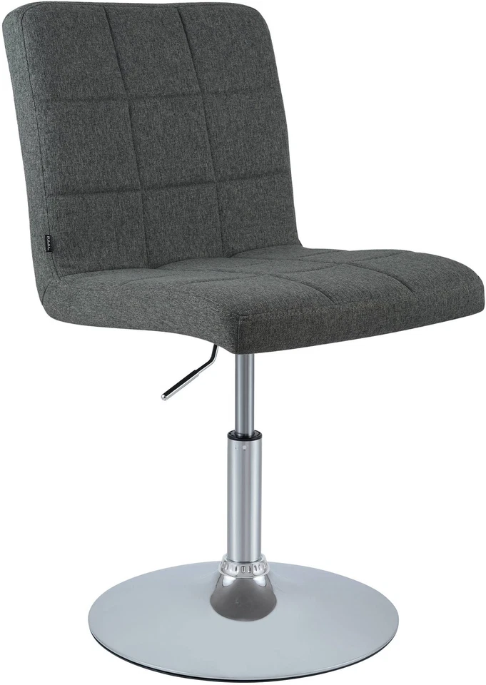 CLP Esszimmerstuhl höhenverstellbar Ricky Stoffbezug, 360° drehbar, Trompetenfuß