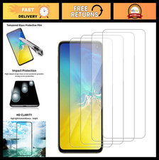 4 Pack Tempered Glass Screen Protector for Samsung Galaxy S10e - 9H Hard, Scratc