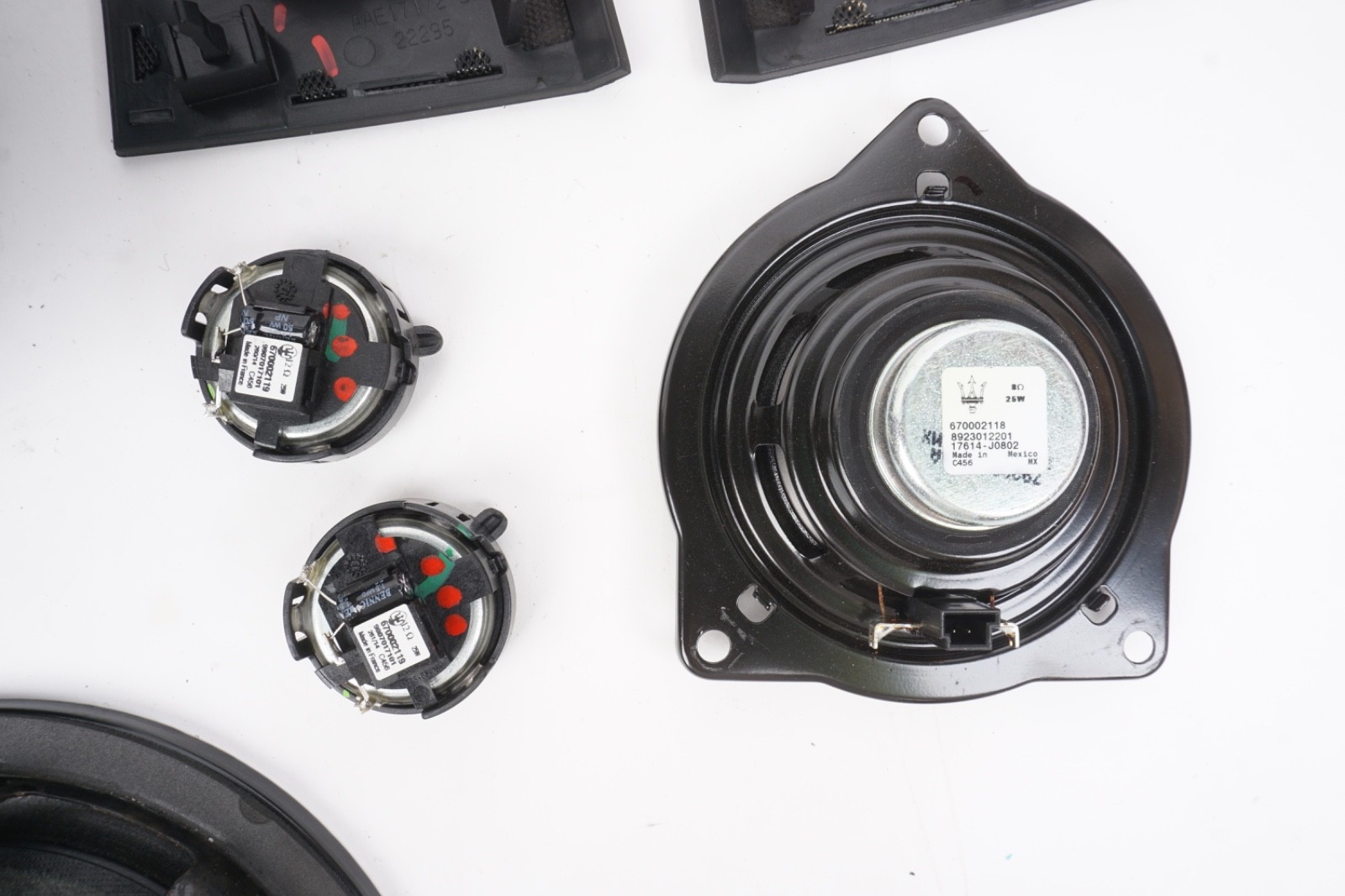 Maserati Ghibli 2014-2020 Speakers Set