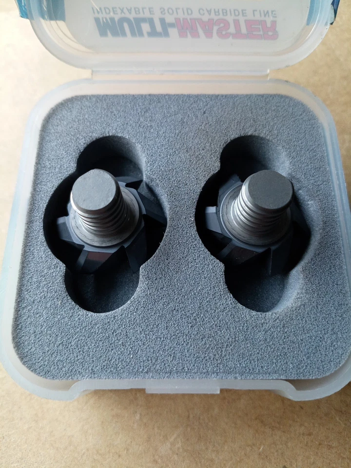 Insertos de fresado de carburo Iscar MM GRIT28K-45A-6T10908 2 piezas caja abierta Foto 4 de 4