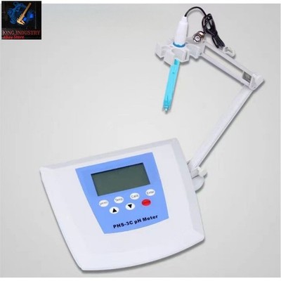 PHS-3C Lab Instrument Benchtop pH Meter Tester Water 0.00~14.00pH 0 ~ ±1800mV