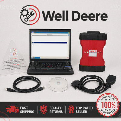 Best Quality VCM II for Fo-rd VCM2 Fo-rd Diagnostic Tool With V132 X240 Laptop