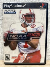 Vtg 2003 Sega Sports NCAA 2K3 College Football ESPN Game For Sony PS2