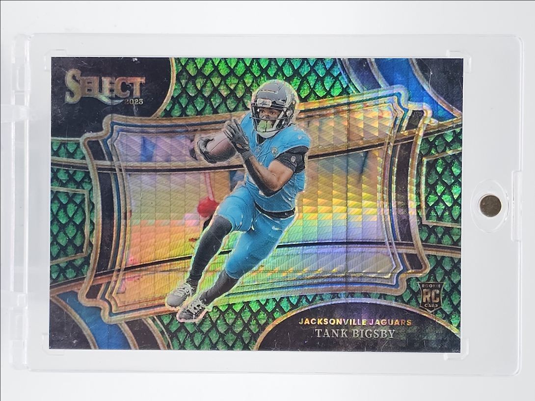 TANK BIGSBY 2023 SELECT FIELD LEVEL ROOKIE DRAGON PRIZM JAGUARS RC /70 Q0481