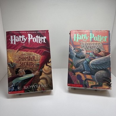 Harry Potter first editions The Chambers of Secrets & The Prisoner of Azkaban