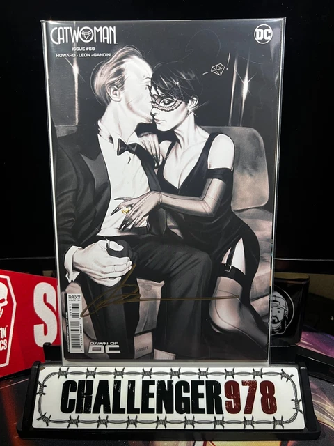 CATWOMAN #58 Joshua Sway Swaby SIGNED w/COA