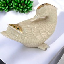 Vintage Lenox China Jewels Colletion Duck Figurine 1992 Made in USA 3.5" tall