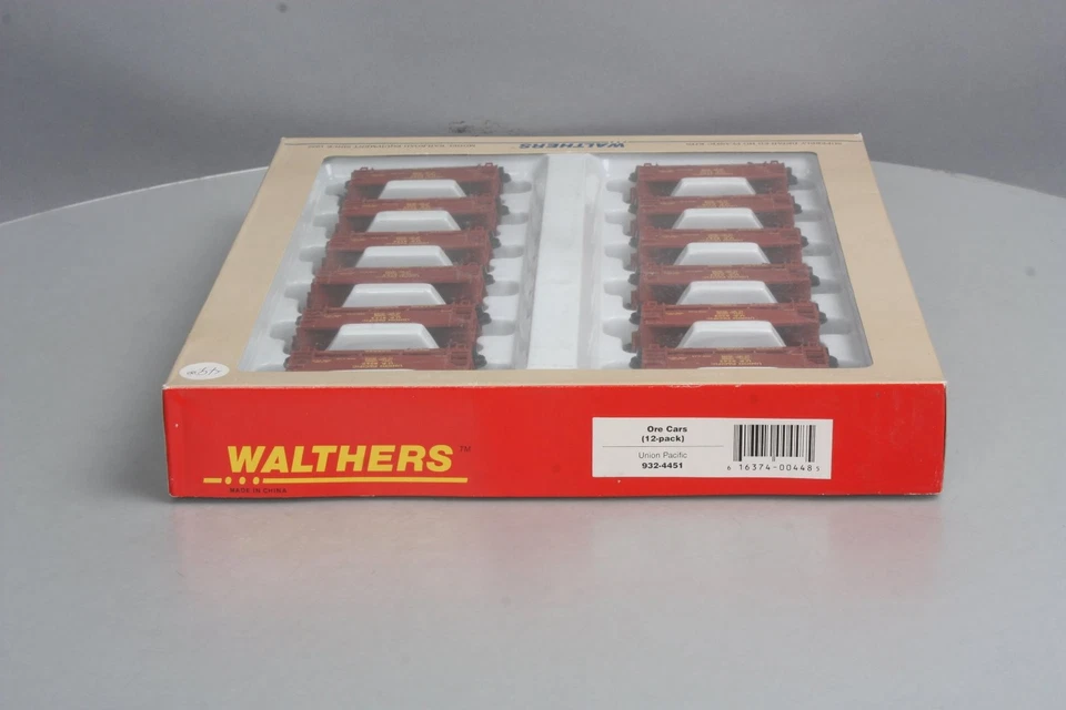Walthers 932-4451 HO Union Pacific Ore Cars 12-Pack LN/Box - Image 3 of 4