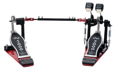 DW 5002AD4 Accelerator Doppel Fußmaschine Bass Drum Foot Pedal Schlagzeug 5000