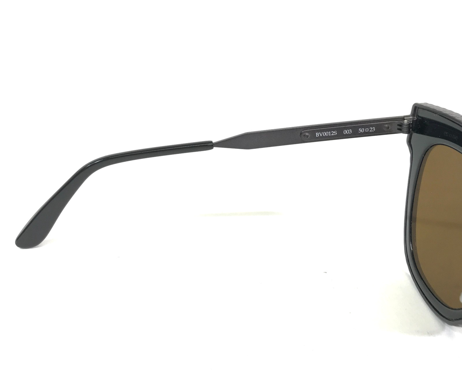 Bottega Veneta Sunglasses BV0012S 003 Black Ruthenium Frames with Brown Lenses thumbnail 8