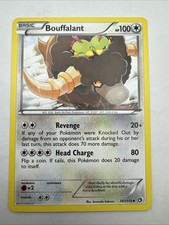 Pokemon Black & White Legendary Treasures Bouffalant 107/113 Regular *Natu Cameo