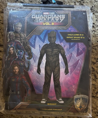 Groot Marvel Guardians of the Galaxy Halloween Costume Child Large 12 ...