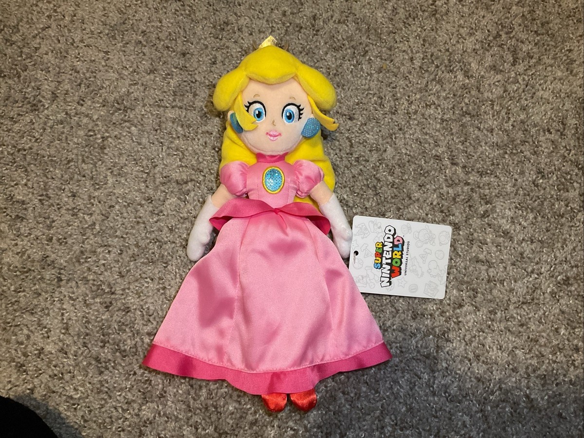 Super Nintendo World Princess Peach Plush Universal Studios